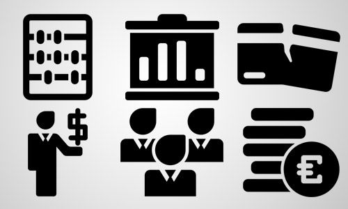money business icons