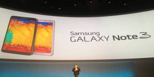 Samsung Galaxy Note 3 Tanıtımı