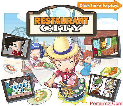 Facebook Restaurant City Oyunu